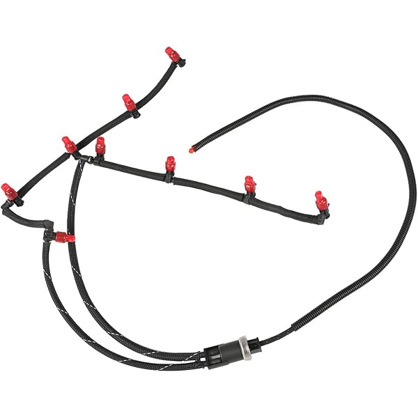 Amazon.com: Leak Proof Fuel Injector Return Overflow Pipe Hose 