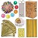 344 Pcs Set - 144 Drink Umbrellas and 200 Bamboo Knot Picks 6