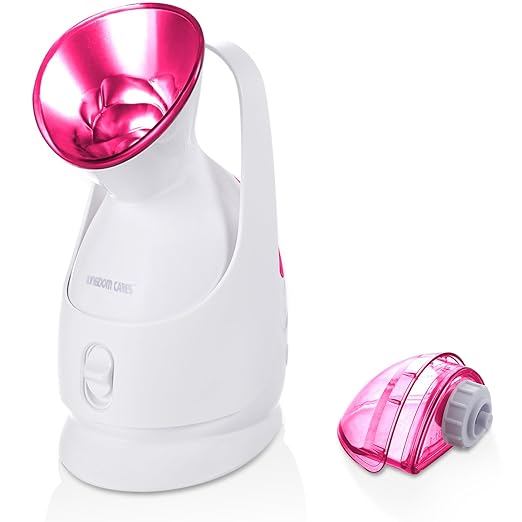 KINGDOMCARES Gesichtsdampfer Heißer Nebel Feuchtigkeitsspendende Öffnung Poren Home Spa Gesichtsdampfer Tragbare und Professi