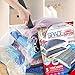 5 Pack Small Vacuum Storage Bags for Comforters, Blankets & Clothes – Vacuum Sealed Compression Bags with Hand Pump – Space Saver Storage Bags for Bedding, Moving, Travel & Organization