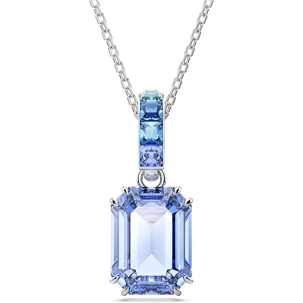Amazon.com: Swarovski Gema Y Pendant, Mixed Cuts, Multicolored
