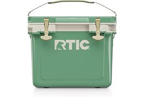 RTIC Ultra-Light 22 Quart Hard Cooler Insulated Portable Ice Chest Box for Drink, Beverage, Beach, Camping, Picnic, Fishing, Boat, Barbecue, 30% Lighter Than Rotomolded Coolers