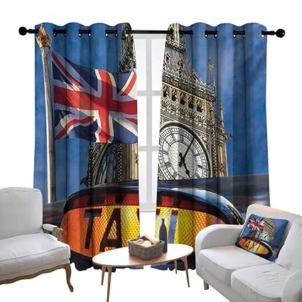 Amazon Com Lewis Coleridge Blackout Curtains For Bedroom Union