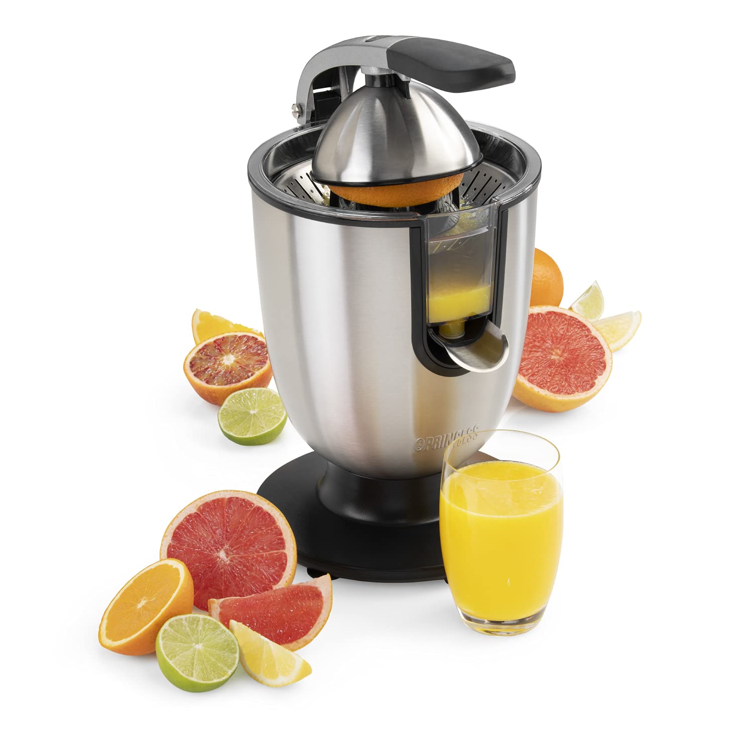 Princess Master Juicer, 160 W Professional Juicer, Stainless Steel, 160