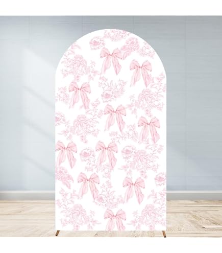 Quadratischer Spandex-Bogenhintergrund Rosa – 1,8x1,8 M, Dehnbar, Für Foto-Hintergründe