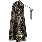 Willyacos Tudor Cape Men Medieval Renaissance Costumes Noble Tudor King Costume Cape Ren Faire Half Shoulder Cloak