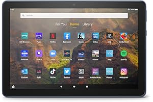�鶹�� Fire HD 10 tablet, 10.1", 1080p Full HD, 32 GB, (2021 release), Denim