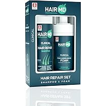 HairMD Transplant Hair Repair Kit (100ml Shampoo + 100ml Moisture