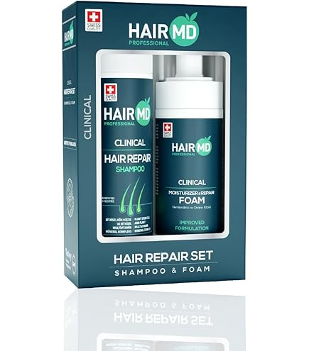 Amazon.com : HairMD Transplant Hair Repair Set (100 ml Shampoo +
