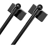 2pack Magnetic Curtain Rod for Metal Doors with Adjustable length, from 16 inches to 28 inches, suitable for any steel and ir