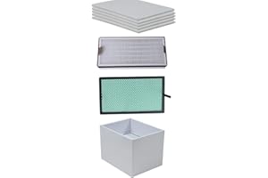 KNOKOO FES350 Fume Extractor 1 Set Filter Purifier Smoke Removal, 5 PCS Pre-filter, 1 pcs HEPA Filter, 1 Carbon Filter and 1 pcs Main Filter