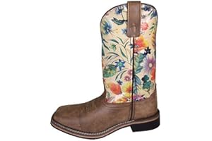 SMOKY MOUNTAIN BOOTS Smoky Mountain Women's Blossom Western Boot Broad Square Toe - 6024