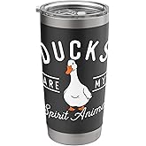 Ducks Are My Spirit Animal - Duck Lover Stainless Steel Insulated Tumbler