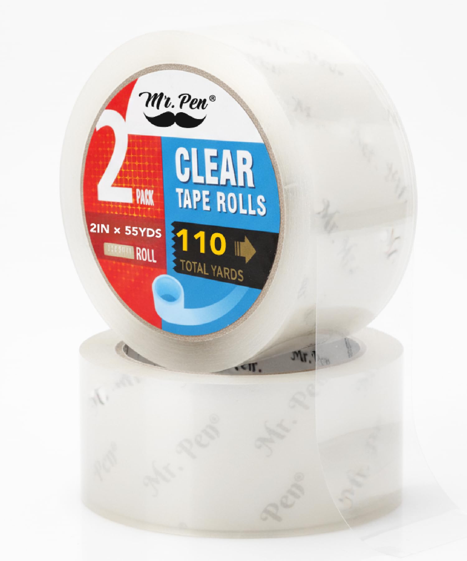 Photo 1 of * only comes with one *
Mr. Pen- Packing Tape, 2Pack, 2in Wide, 60 Yards, 1.9mil, No Smell, Shipping Tape, Packaging Tape Rolls, Clear Box Tape, Mailing/Moving Tape, Packing Tape Refill