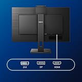 Philips 272S1MH S Line 27" Full HD IPS Monitor Windows Hello Webcam view 4