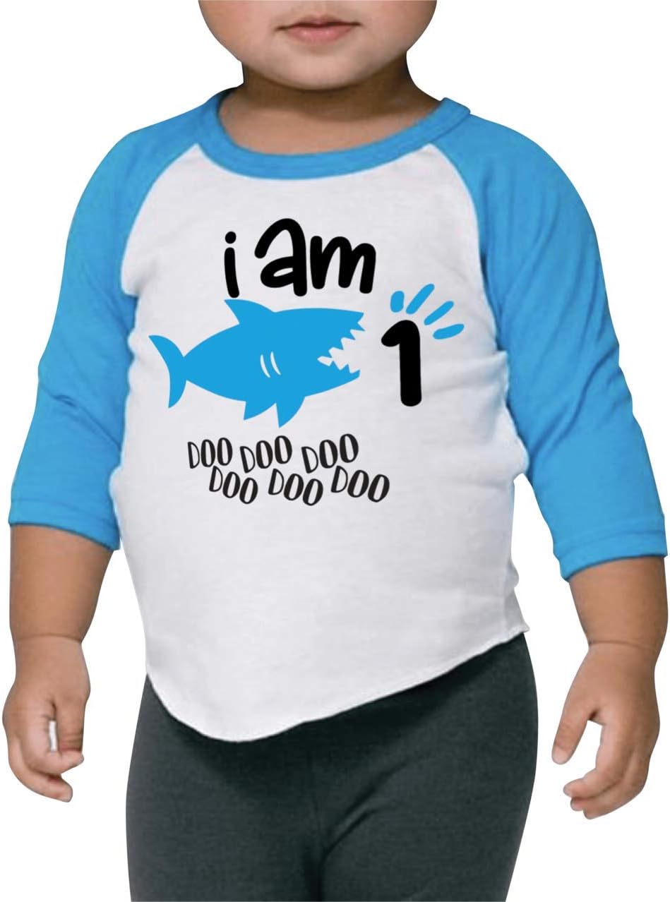 One Birthday Shark Shirt Boys 1st Birthday Shark Outfit
