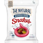 The Natural Confectionery Co Snakes 260g bag