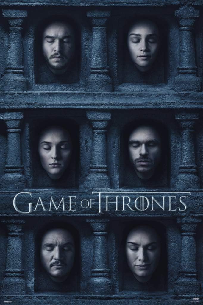 Pyramid America Game Of Thrones Hall Of Faces TV Show Cool Wall Decor Art Print Poster 24x36