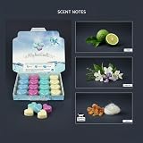 Spotless Leopard Clean and Fresh Mixed Wax Melts 16 Heart Shapes Gift Box view 2