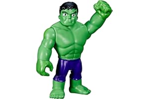 Spidey and His Amazing Friends Marvel Supersized Hulk 9-inch Action Figure,Preschool Super Hero Toy,Kids Ages 3 and Up,Avengers Action Figures