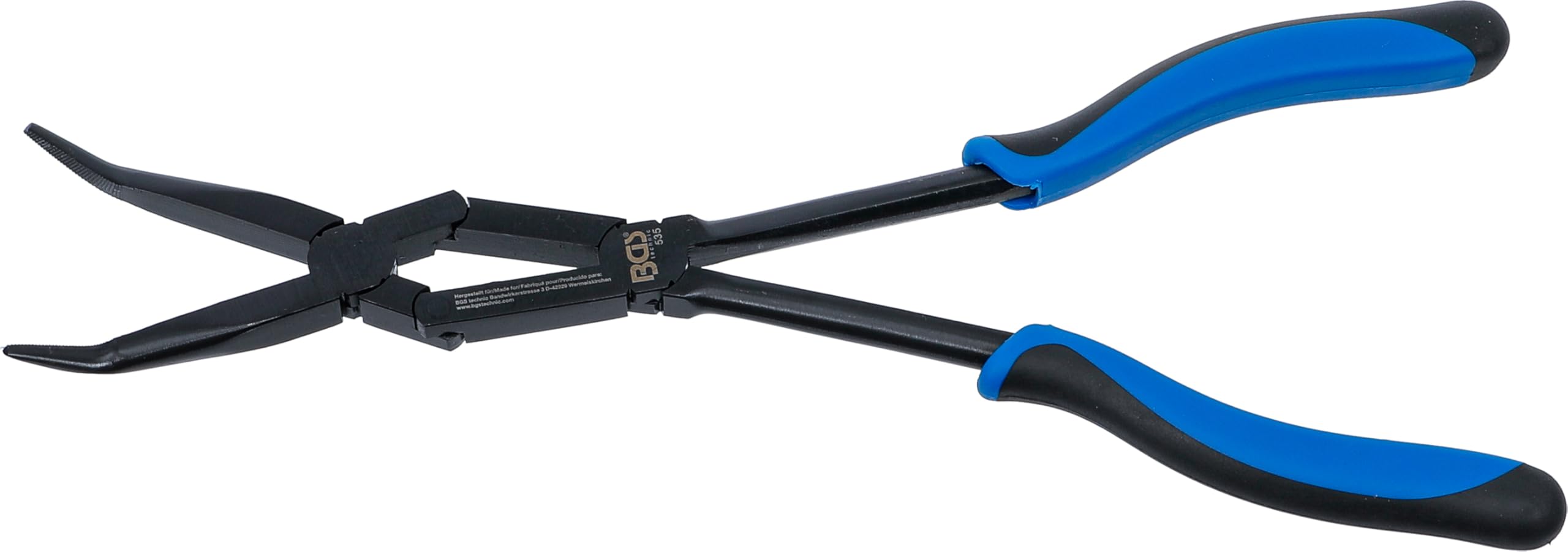 BGS 535 | Double-Joint Pliers | offset Tips | 350 mm