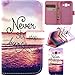 Samsung Galaxy Prevail LTE Case, Galaxy Core Prime Case,G360 Case, Gift_Source [Never Stop Dreaming] [Stand Feature] Premium Wallet Case [Wallet Function] Flip Cover Leather Case for Samsung Galaxy Core Prime G360 / Prevail LTE with Stylus Pen