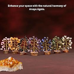 ANAYA AGATE Crystal Tree Gift for Women, Set of 12