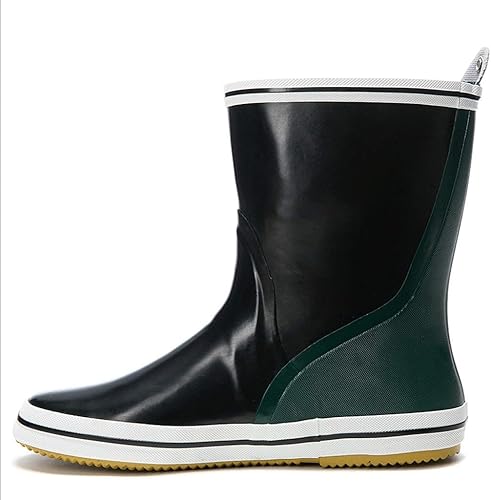 platform rubber boots