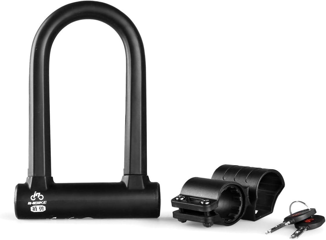 Inbike インバイク 自転車u字ロック ストッピングワイヤーセット 高硬度 高切断対抗 単品 Inbike インバイク U字ロック Amazon