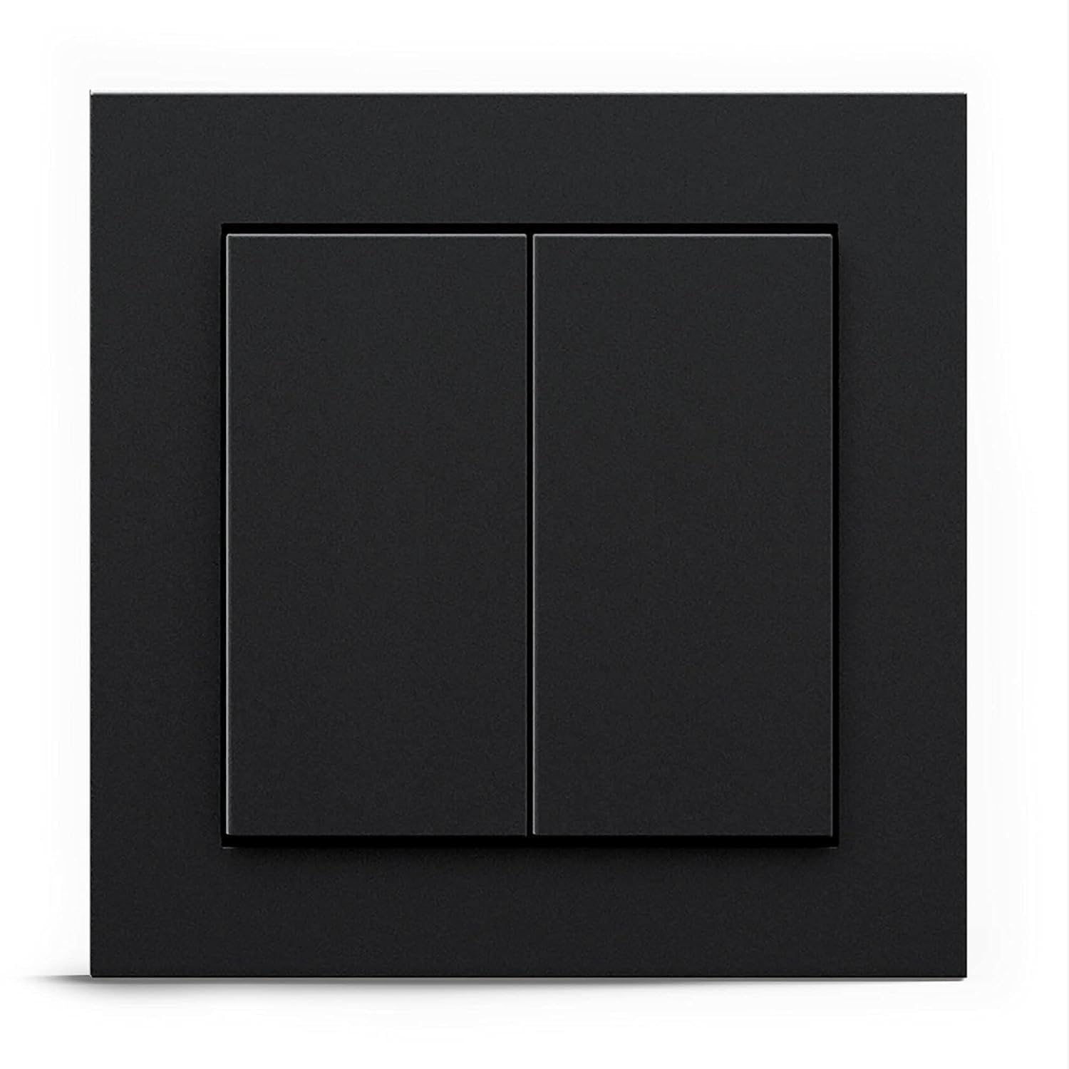 GIRA + Senic Friends of Hue Smart Switch | Homekit Dimmer Switch Compatible with Philips Hue | Black