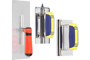 2/3PCS Stainless Steel Concrete Tool, Flat Finishing Trowel Brick, Concrete Edger Blade for Smoothing, Cutting, Concrete Fini