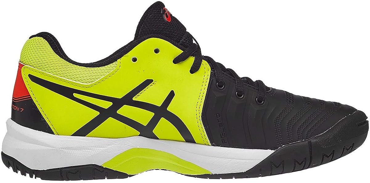asics gel resolution 7 gs junior tennis shoe