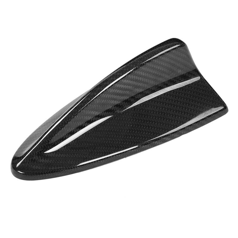 Antenna Shark Cover, Car Carbon Fiber Antenna Shark Fin Cover Trim for BMW M E46 E90 E60 E61