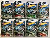 Hot Wheels Halloween 2016 Exclusive Complete Set of 8 Cars