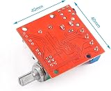 DollaTek Mini 2.0 PAM8610 10W+10W 2 Channel Class D Amplifier DC 12V view 6