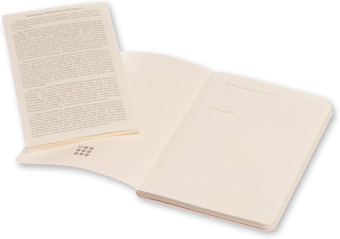Moleskine Pocket Volant Powder Blue/Royal Blue Ruled Journal - Image 5