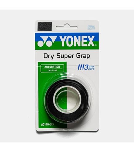 Amazon.com: Yonex AC402EX Towel Grip 100% Cotton GRAP Blue