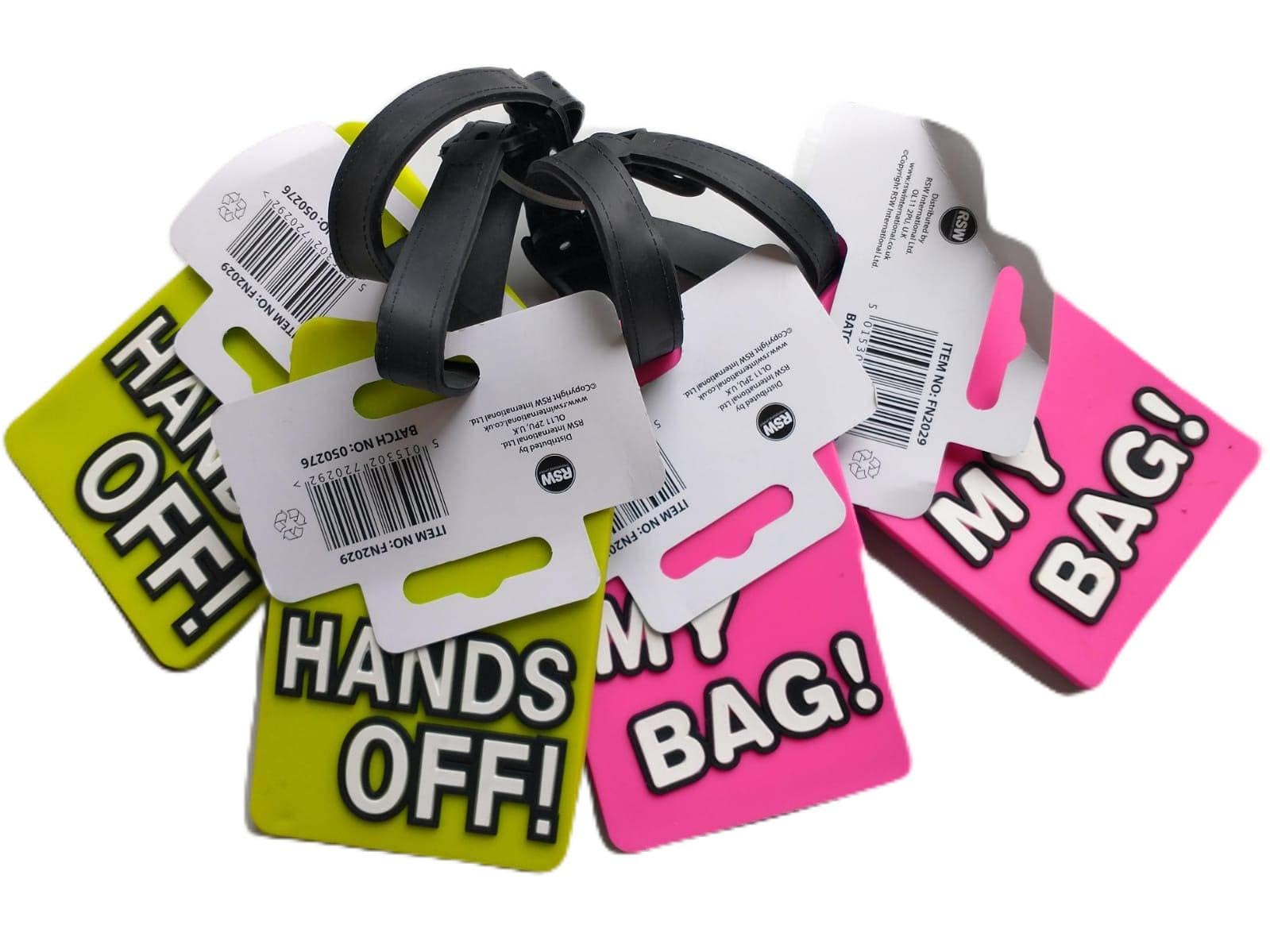 4 Sets Luggage Tags