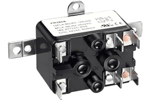FOCSPROD 24V Fan Relay, 90-380 AC Fan Relay AC Switch SPST, Compatible with HVAC Coleman Furnace Blower Humidifier Goodman Blower Heat Sequencer Relay, UL Certification