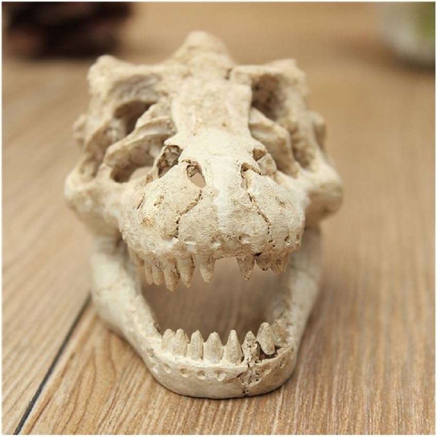 ZYMY Aquarium Decor Resin Emulational Skull - Image 3