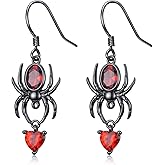 Bat/Skeleton Hand/Spider/spider web/pumpkin Earrings for Women 925 Sterling Lilver Punk Earrings for Women Halloween Jewelry for Women Men