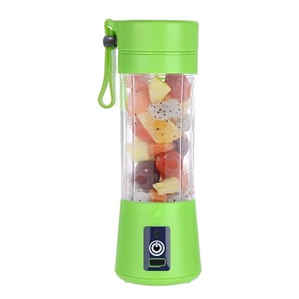 Maharaj USB Electric Safety Juicer Cup, Fruit Juice Mixer, Mini Portable Rechargeable/Juicing Mixing Crush Ice Blender Mixer