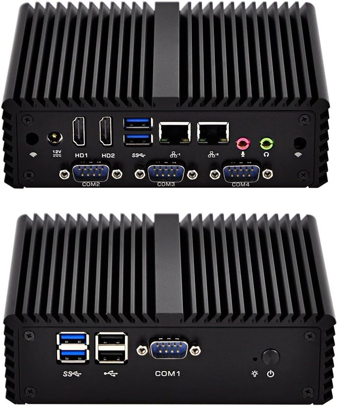 Barebone Desktop Pc Q450PY Intel Core I5-4300Y(3M Cache, Up to 2.30 Ghz) Barebones 2 LAN,2 Hd Video,4 Com,6 USB,Support Windows Os/Linux