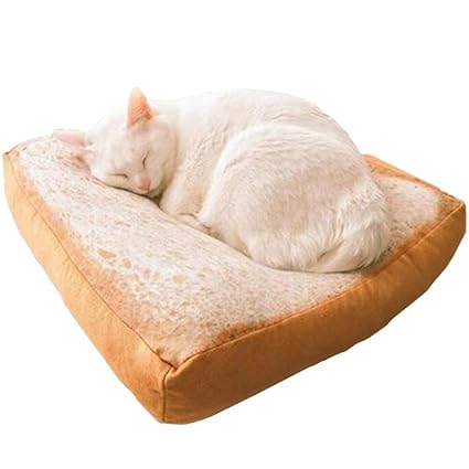 Amazon Com Happiness Idea Lovely Toast Bread Cushion For Pets