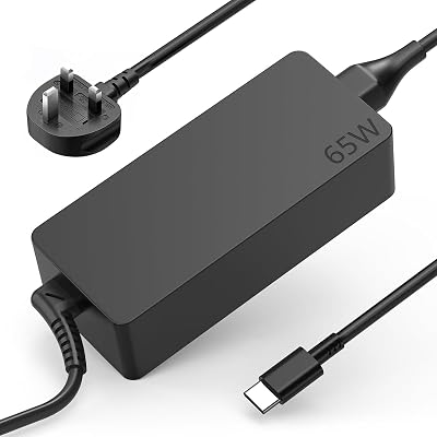 Jeestam 65W USB C Laptop Charger for Lenovo Thinkpad X1 Carbon T480 T490 T580