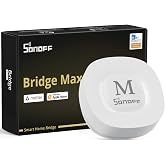 SONOFF Bridge Max Smart Home Hub (Bridge-M) | Matter Bridge &amp; Zigbee Gateway for Apple Home, Alexa, Google Home, and Home Assistant, RJ45 Ethernet &amp; Wi-Fi, Local Control