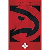 Trends International NBA Atlanta Hawks - Logo 25 Wall Poster, 34L x 22.4W, Unframed Version