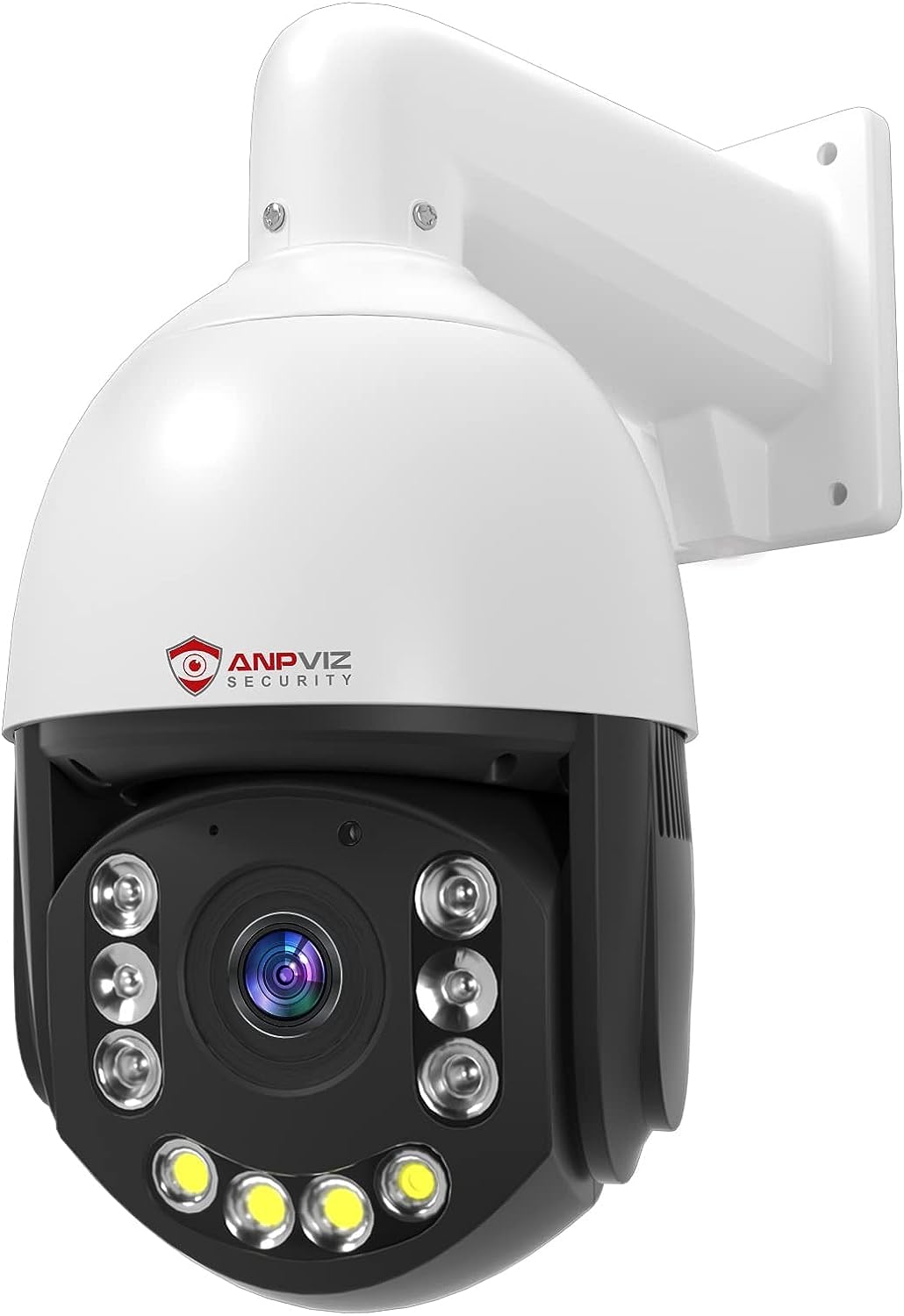 Anpviz 4K PoE PTZ Camera Outdoor, Pan Tilt 20X Optical Zoom & Human/Vehicle Detection, 8MP Speed Dome Security Camera with Auto-Tracking, 2-Way Talk, Smart Color Night Vision(U Series)