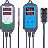 Inkbird ITC-308 Temperature Controller Thermostat and IHC-200 Humidity Controller Combo with Accuracy Probe for Mushroom Gree