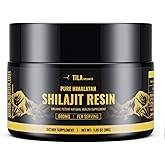 Tila Pure Shilajit Resin β Authentic Himalayan Extract with Fulvic Acid β for Men and Women β Premium Strength Natural Supplement β 30g Jar